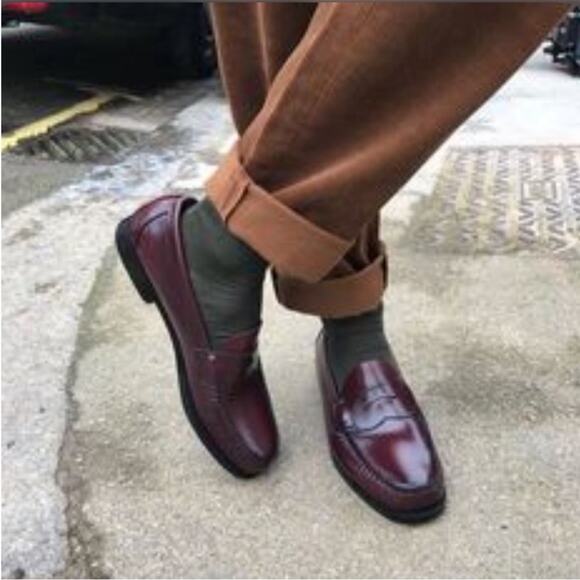 G.H. Bass Weejuns Logan leather loafers 11.5 NEW READ main image 16
